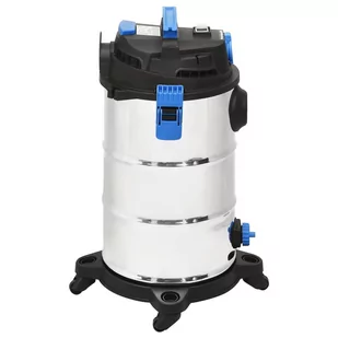 Odkurzacz na mokro i na sucho, 1200 W, 30 L, srebrny - Odkurzacze przemysłowe - miniaturka - grafika 4