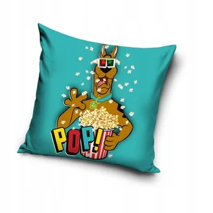 Poduszka z Poszewką 40x40 Scooby Doo Skubi Du Scub - Kołdry i poduszki dla dzieci - miniaturka - grafika 1