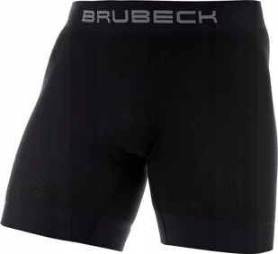 Brubeck BX11420 Bokserki męskie z wkładką rowerową czarny S - Majtki męskie - miniaturka - grafika 1