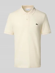 Koszulka polo o kroju slim fit z czystej bawełny - Koszulki męskie - miniaturka - grafika 1