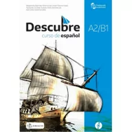 Książki do nauki języka hiszpańskiego - Descubre A2/B1. Curso de espa&#241;ol. Podręcznik + CD - miniaturka - grafika 1