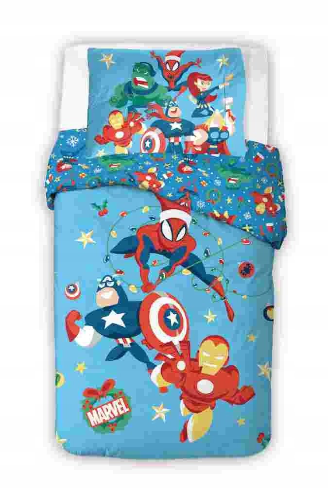 Pościel bawełniana Avengers 160x200 cm