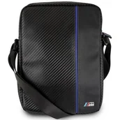 Torebki damskie - Torba BMW BMTB10CAPNBK Tablet 10" Carbon / Blue Stripe - miniaturka - grafika 1