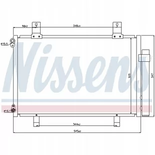NISSENS CHŁODNICA KLIMATYZACJI 940057 SUZUKI SWIFT 05 940057 - Chłodnice - miniaturka - grafika 1
