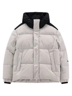 Kurtki męskie - CMP Kurtka zimowa w kolorze biało-czarnym - miniaturka - grafika 1