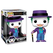 Figurki dla dzieci - Funko POP 10" Exclusive Batman 1989 Joker w/Hat 58832 - miniaturka - grafika 1