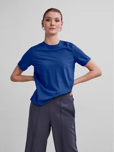 Pieces T-Shirt Ria 17086970 Niebieski Regular Fit - Koszulki i topy damskie - miniaturka - grafika 1