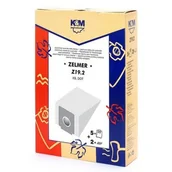 Worki do odkurzaczy - K&M Worki Z19.2 Zelmer XS 5szt + 2 filtry - miniaturka - grafika 1