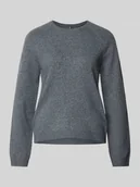 Swetry damskie - Sweter o kroju regular fit z raglanowymi rękawami model ‘BREE’ - miniaturka - grafika 1