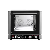 Piece, kotły  i płyty grzejne gastronomiczne - Piec konwekcyjny z nawilżaniem, ShopCook, manualny, 4x430x340/4xGN 2/3, P 3.1 kW STALGAST 912058 - miniaturka - grafika 1