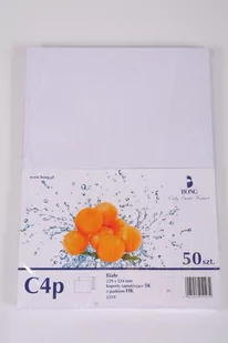 Bong Koperty białe C4 HK B/O BM 185388 - Koperty - miniaturka - grafika 1