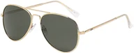 Okulary przeciwsłoneczne - okulary przeciwsłoneczne VANS HENDERSON SHADES II Gold - miniaturka - grafika 1