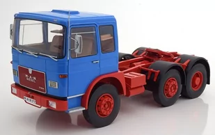 Roadkings Man 16.304 F7 Tractor 1972 Blue Red 1:18 180051 - Samochody i pojazdy dla dzieci - miniaturka - grafika 1