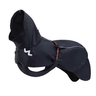 Ubranka dla psów - Wodoodporna derka płaszcz dla psa Winhyepet Extreme czarna 50 cm - miniaturka - grafika 1