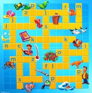 Mattel Scrabble Junior CZ - Zabawki interaktywne dla dzieci - miniaturka - grafika 1