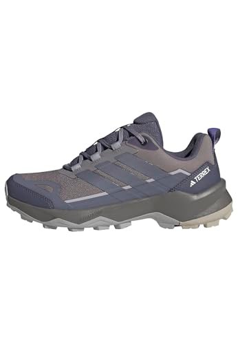 Buty turystyczne damskie niskie adidas TERREX Skychaser AX5 - taupe oxide/pre violet/gl grey rozmiar: 38