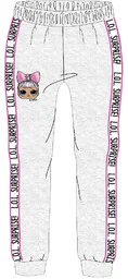 Dziewczęce szare spodnie dresowe LOL Surprise - Spodnie i spodenki dla dziewczynek - miniaturka - grafika 1