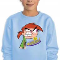 Bluzy dla dziewczynek - Bluza Dziecięca Niebieska Vicky Wróżkowie Chrzestni Wzory -152 Cm (12-13) - miniaturka - grafika 1