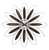 Zegary - Lavvu Lavvu Zegar ścienny LAVVU LCT1113 z kryształkami średnica 49,5 cm uniwersalny 10030-uniw - miniaturka - grafika 1
