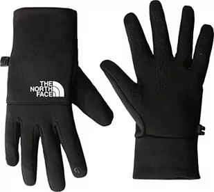 THE NORTH FACE Etip rękawiczki czarno-białe logo S - Rękawiczki - miniaturka - grafika 1