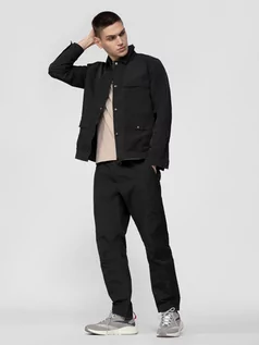 Spodnie męskie - Spodnie casual z materiału z recyklingu męskie - 4F - grafika 1