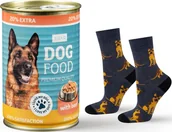 Skarpety termoaktywne - Soxo Kolorowe Męskie Damskie Skarpetki SOXO owczarek niemiecki w puszce 4045 - miniaturka - grafika 1