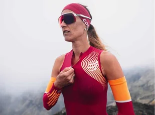 COMPRESSPORT Rękawki kompresyjne ARMFORCE ULTRALIGHT persian red - Ściągacze i opaski sportowe - miniaturka - grafika 6