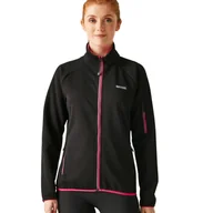 Bluzy damskie - Bluza damska Regatta Ravenhill sportowa trekkingowa czarna-M - miniaturka - grafika 1
