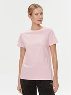 Koszulki i topy damskie - Guess T-Shirt Adele V2YI07 K8HM0 Różowy Regular Fit - miniaturka - grafika 1
