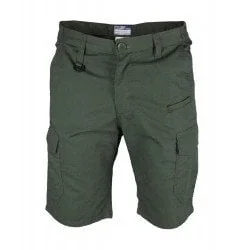 Szorty robocze ripstop+spandex rozm.XL,220g/m2,ciemnozielone - Spodnie sportowe męskie - miniaturka - grafika 1