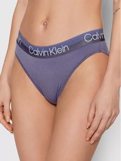 Majtki damskie - Calvin Klein Underwear Figi klasyczne 000QF6687E Fioletowy - grafika 1