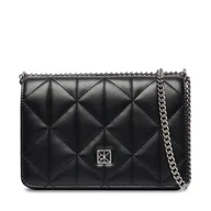Torebki damskie - Torebka Calvin Klein Quilted Mini Chain Bag LV04F3321G Czarny - miniaturka - grafika 1