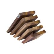 Akcesoria do noży - 5-elementowy blok magnetyczny z drewna orzechowego Artelegno Venezia - miniaturka - grafika 1