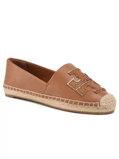 Espadryle damskie - Tory Burch Espadryle Ines Espadrille 52035 Brązowy - grafika 1