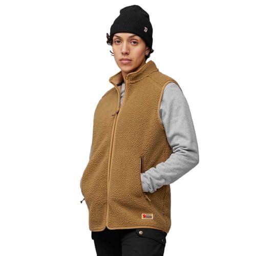 Fjällräven Damska kamizelka polarowa Vardag W gryczana brązowa XL