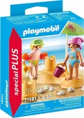 Klocki - Playmobil Zestaw z figurkami Special Plus 71581 Dzieci i zamek z piasku - miniaturka - grafika 1