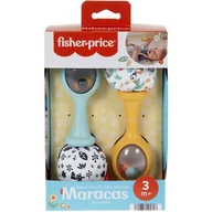 Grzechotki dla dzieci - Grzechotka FISHER PRICE Grzechoczące marakasy HMF34 (2 sztuki) - miniaturka - grafika 1