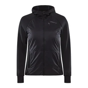 Damska Bluza CRAFT ADV HYBRID MIDLAYER W 1913765-999000 – Czarny - Bluzy sportowe damskie - miniaturka - grafika 1