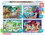 Puzzle - G3 Puzzle 50+80+100+150 Bohaterowie bajek Disneya Nowa - miniaturka - grafika 1