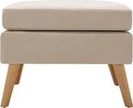Pufy i podnóżki - Elior Kremowa pufa siedzisko do przedpokoju - Elesar - miniaturka - grafika 1