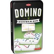 Gry planszowe - Tactic Games Domino Double Six (szóstkowe w puszce) - miniaturka - grafika 1