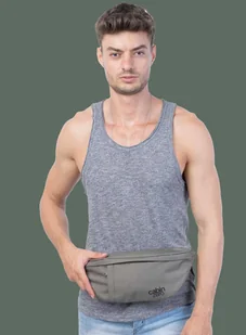 Saszetka podróżna CabinZero Bum Bag - georgian khaki - Nerki - miniaturka - grafika 11