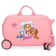 Walizki - Psi Patrol Paw Patrol Believe in Yourself walizka dziecięca różowa 45x31x20 cm sztywny ABS 24,6 l 1,8 kg 4 koła bagaż podręczny, Różowy kolor, walizka dziecięca - miniaturka - grafika 1