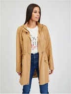 Kurtki damskie - orsay Parka w kolorze jasnobrązowym - miniaturka - grafika 1
