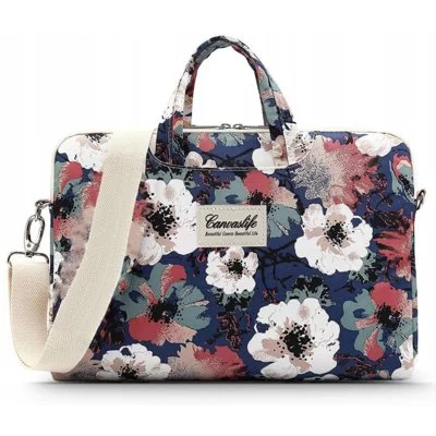 CANVASLIFE TORBA CANVASLIFE BRIEFCASE MACBOOK AIR/PRO 13 BLUE CAMELLIA 12195