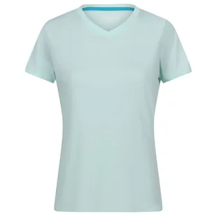 Koszulka damska Regatta Wmn Fingal V-Neck Rozmiar: XL / Kolor: jasnoniebieski - Koszulki sportowe damskie - miniaturka - grafika 1
