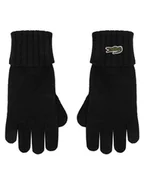 Rękawiczki - Lacoste Rękawiczki RV0452 Czarny - miniaturka - grafika 1