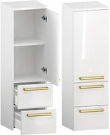 Szafki łazienkowe - Słupek Łazienkowy ATHOS 1D 2SZ 20 P UZ - miniaturka - grafika 1