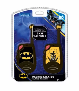 Lexibook, Krótkofalowki Walkie-Talkie Batman Z Funkcją Alfabetu Morse A Tw25Bat - Krótkofalówki - miniaturka - grafika 1