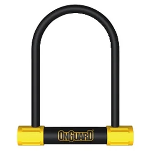 Onguard Zapięcie U-lock Bulldog STD LM 8010LM czarny-żółty / Rozmiar: 11 x 23 cm 8010LM - Zabezpieczenia do roweru - miniaturka - grafika 1